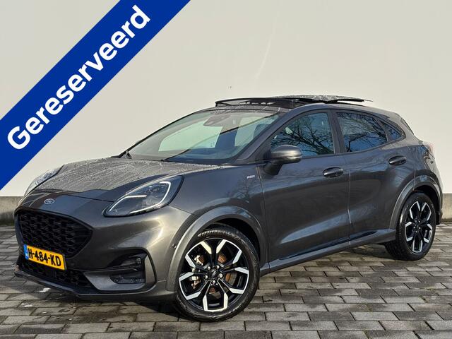 Ford PUMA Hybrid ST-Line X First Edition | VOL! | Trekhaak | B&O | Panoramadak | Camera | 100% Dealer onderhouden |