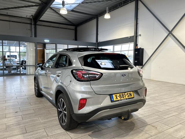 Ford PUMA EcoBoost Hybrid Titanium 155PK | Winterpack | Trekhaak | Dealer onderhouden | Pano | Adapt. Cruise |