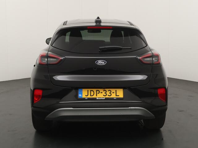 Ford PUMA EcoBoost 125PK Hybrid Titanium | Winter Pack | Adapt. Cruise | Matrix LED | 360° camera | Elek. Klep | Keyless | Draadloos Carplay/Laden