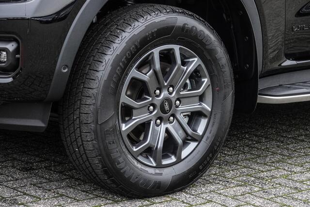 Ford RANGER Wildtrak 3.0 V6 240Pk Aut. | Double Cab | 2-persoons | 3.500Kg trekgewicht | Grijs kenteken | Agate Black