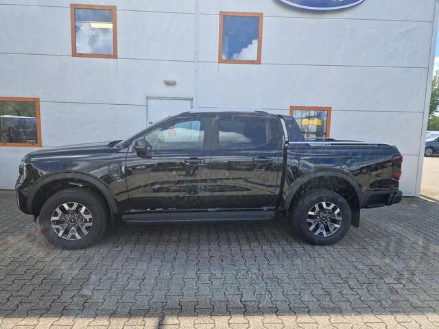 Ford RANGER DoubleCab Wildtrak 2.3 PHEV 278pk 10traps automaat Agate Black, Wildtrak bekleding, Cargo Convenience package #2, Single Phase Charge Cord XL, Technology pack plus trailer