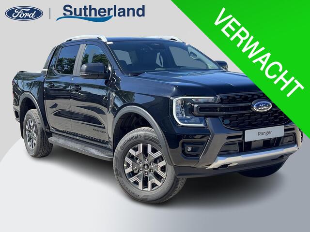 Ford RANGER 2.3 PHEV Wildtrak Double Cab 281pk | 5 persoons! | Technology Pack Plus Trailer | Cargo Area Pack | Power Rollertop | Prijs excl. BTW incl. BPM | laadkabel mode 3 16A | Rijklaar