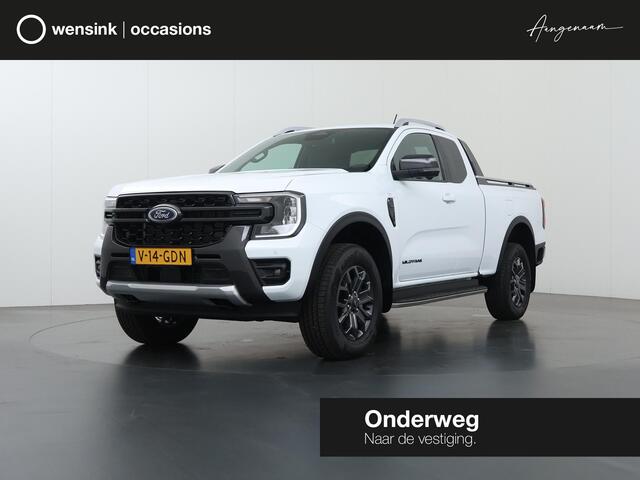 Ford RANGER 2.0 Super Cab EcoBlue Wildtrak | AUT. | CRUISE CONTROL | 2-ZITS | 360 GRADEN CAMERA | CLIMATE CONTROL | APPLE CARPLAY / ANDROID AUTO | STOEL / STUURVERWARMING | 3500 KG TREKHAAK