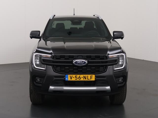Ford RANGER WILDTRAK | DOUBLE CAB | 2.5 PHEV | HYBRID 5-ZITS | 360 CAMERA | 3500 KG TREKHAAK AFNEEMBAAR | ADAPTIVE CRUISE | BLIND-SPOT | STOELVERWARMING | LEDER | LED | PLUG IN HYBRIDE | METALLIC