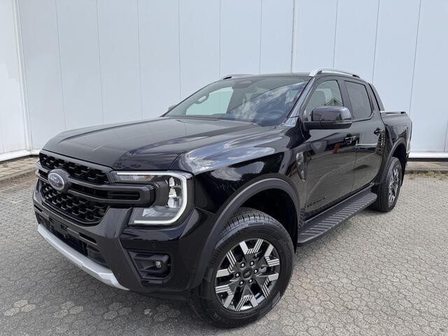 Ford RANGER Wildtrak Double Cab PHEV | VOORRAAD KORTING | DIRECT LEVERBAAR | 278PK | Trekhaak | Blis | 12" Infotainment scherm met SYNC 4 | Elektrisch 8-weg verstelbare en verwarmbare stoelen | 18" Lichtmetalen velgen
