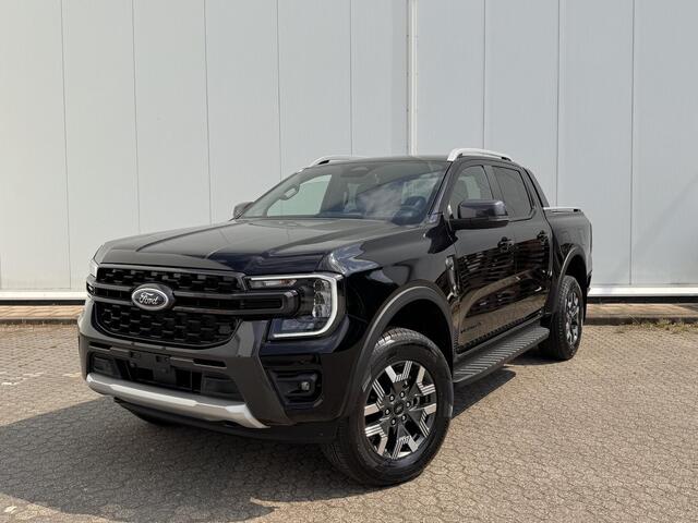Ford RANGER Wildtrak Double Cab PHEV | VOORRAAD KORTING | DIRECT LEVERBAAR | 278PK | Trekhaak | Blis | 12" Infotainment scherm met SYNC 4 | Elektrisch 8-weg verstelbare en verwarmbare stoelen | 18" Lichtmetalen velgen