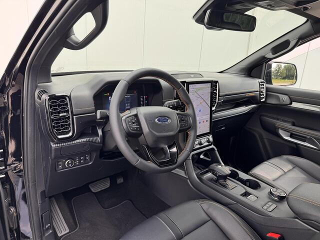 Ford RANGER Wildtrak Double Cab PHEV | VOORRAAD KORTING | DIRECT LEVERBAAR | 278PK | Trekhaak | Blis | 12" Infotainment scherm met SYNC 4 | Elektrisch 8-weg verstelbare en verwarmbare stoelen | 18" Lichtmetalen velgen