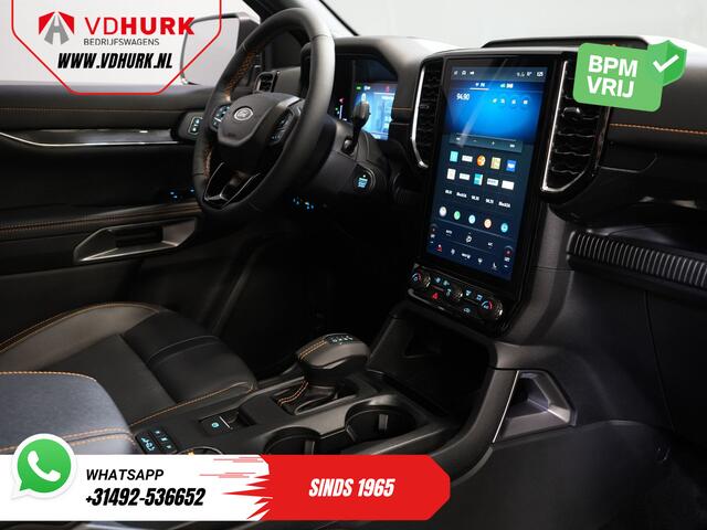 Ford RANGER Ford Ranger Wildtrak 2.3 PHEV Double Cab 4x4/ B&O/ Elek. Roll Cover/ Tech-Pack/ Adapt.Cruise/ 3.5t Trekverm./ 360 Camera/ Leder/ Alarm/ Navi/ Carplay/ Trekhaak