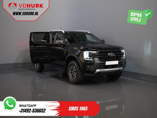 Ford RANGER Wildtrak 2.3 PHEV Double Cab 4x4/ B&O/ Tech-Pack/ Adapt.Cruise/ 3.5t Trekverm./ 360 Camera/ Leder/ Alarm/ Navi/ Carplay/ Trekhaak