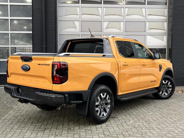 Ford RANGER Wildtrak Double Cab 2.3 PHEV 279pk! 5-pers, 3500kg Trekgewicht, Vol-Leer, Elek. rollertop, Adapt. Cruise control, Direct leverbaar, 0,99% Fin Lease!