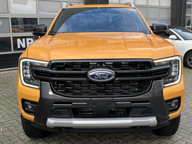 Ford RANGER Wildtrak Double Cab 2.3 PHEV 279pk! 5-pers, 3500kg Trekgewicht, Vol-Leer, Elek. rollertop, Adapt. Cruise control, Direct leverbaar, 0,99% Fin Lease!