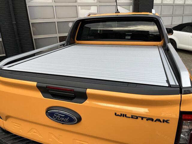 Ford RANGER Wildtrak Double Cab 2.3 PHEV 279pk! 5-pers, 3500kg Trekgewicht, Vol-Leer, Elek. rollertop, Adapt. Cruise control, Direct leverbaar, 0,99% Fin Lease!