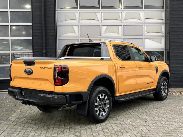 Ford RANGER Wildtrak Double Cab 2.3 PHEV 279pk! 5-pers, 3500kg Trekgewicht, Vol-Leer, Elek. rollertop, Adapt. Cruise control, Direct leverbaar, 0,99% Fin Lease!
