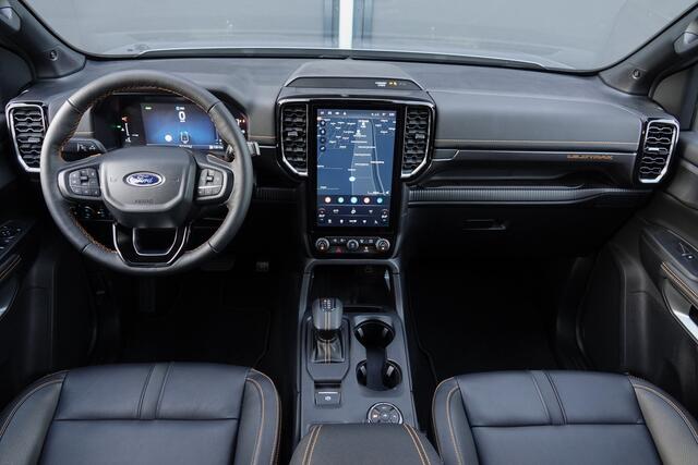 Ford RANGER Wildtrak 2.3PHEV 280Pk Aut. | Plug In Hybride | Double Cab | 5-Persoons | 3.500Kg trekgewicht | Trekhaak | Elek. Rollertop | 18'' | Iconic Silver