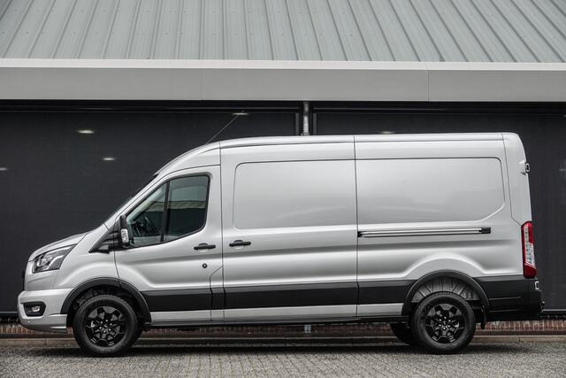 Ford TRANSIT L3H2 | 165Pk | 3.500kg. trekgewicht | 350 | Raptor Edition | 2x Schuifdeur | Nieuw Model | Moondust Zilver