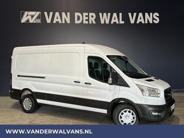 Ford TRANSIT 2.0 TDCI 131pk L3H2 Euro6 Airco | Camera | Navigatie | Apple Carplay Android Auto, Cruisecontrol, Stoelverwarming, Verwarmde voorruit, Parkeersensoren, Bijrijdersbank