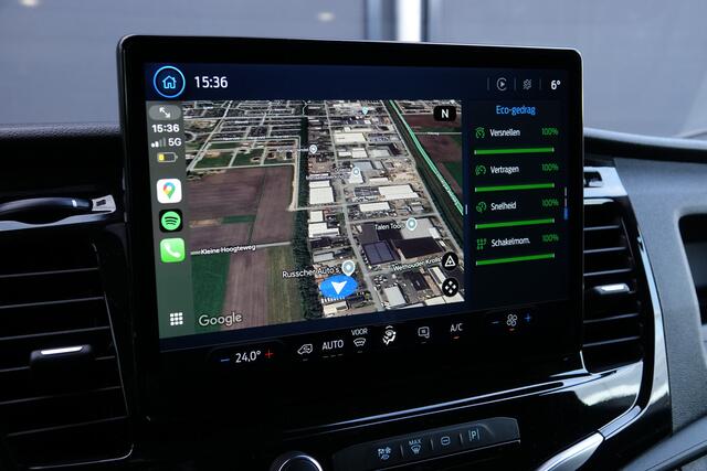 Ford TRANSIT L2H2 2.0Tdci 130Pk | 350 | Trend | Virtual Cockpit | Achteruitrijcamera | 270° Achterdeuren | Frozen White