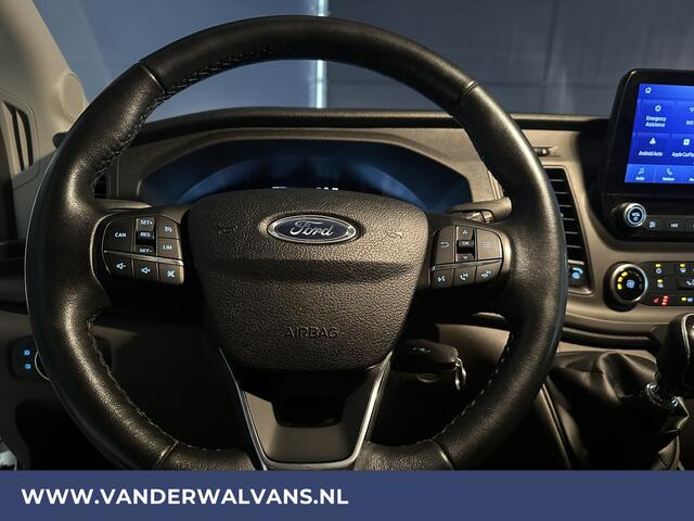 Ford TRANSIT 2.0 TDCI 130pk **BPM VRIJ voor de Ondernemer** L4H3 Euro6 Airco | Camera | Navigatie | Apple Carplay Android Auto, Cruisecontrol, Parkeersensoren, Bijrijdersbank, Stoelverwarming, verwarmde voorruit