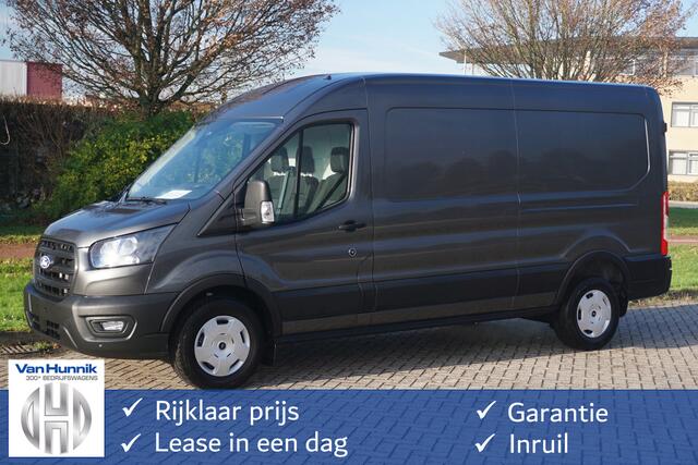 Ford TRANSIT 350L L3H2 Trend AUT-8 130PK MY2024 12" Sync 4 Apple CP/Camera, Laadruimte Pack! NR. 617