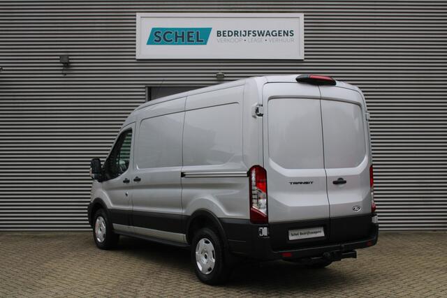 Ford TRANSIT 350 2.0 TDCI L2H2 Trend 165pk - Facelift - 2x Schuifdeur - Adaptive Cruise - Navigatie - Blind Spot - 360 Camera - Stoel - Stuurverwarming - Rijklaar