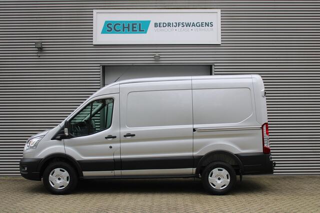 Ford TRANSIT 350 2.0 TDCI L2H2 Trend 130pk - Facelift - 2x Schuifdeur - Adaptive Cruise - Navigatie - Blind Spot - 360 Camera - Stoel - Stuurverwarming - Rijklaar