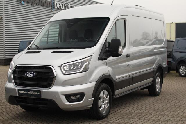 Ford TRANSIT 350 2.0TDCI 165pk L2H2 Limited | Automaat | 360° Camera | Adap. Cruise | Carplay/Android | Lease 753,- p/m
