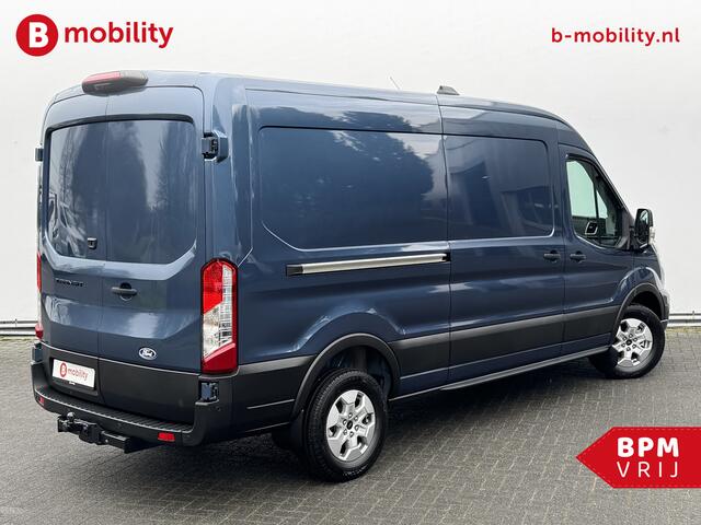 Ford TRANSIT 350 2.0 TDCI 165PK L3H2 Limited Automaat Trekhaak 2.800kg | UNIEK* | Trekhaak 2.800kg | Rondomzicht Camera | Apple CarPlay