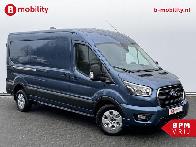 Ford TRANSIT 350 2.0 TDCI 165PK L3H2 Limited Automaat Trekhaak 2.800kg | UNIEK* | Trekhaak 2.800kg | Rondomzicht Camera | Apple CarPlay