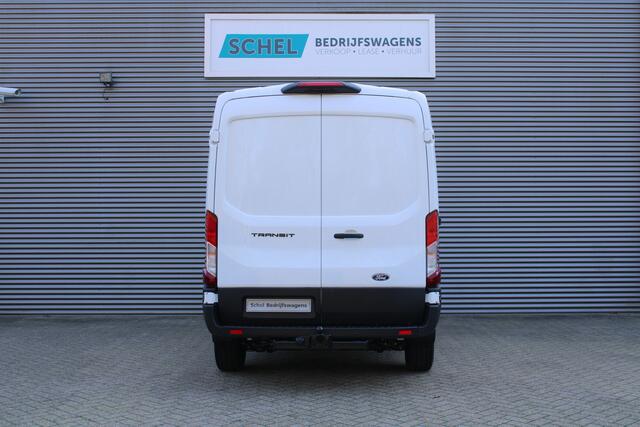 Ford TRANSIT 350 2.0 TDCI L2H2 Trend 130pk - Facelift - 2x Schuifdeur - Adaptive Cruise - Navigatie - Blind Spot - 360 Camera - Stoel - Stuurverwarming - Rijklaar