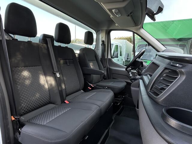 Ford TRANSIT 350 2.0 TDCI 130 PK WB 395 / 4.408 KM !! / LANGE UITVOERING PICK UP / 1e EIG. / AIRCO / CRUISE / 2.800 KG AHG