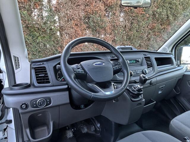 Ford TRANSIT 350 2.0 TDCI 130 PK WB 395 / 4.408 KM !! / LANGE UITVOERING PICK UP / 1e EIG. / AIRCO / CRUISE / 2.800 KG AHG