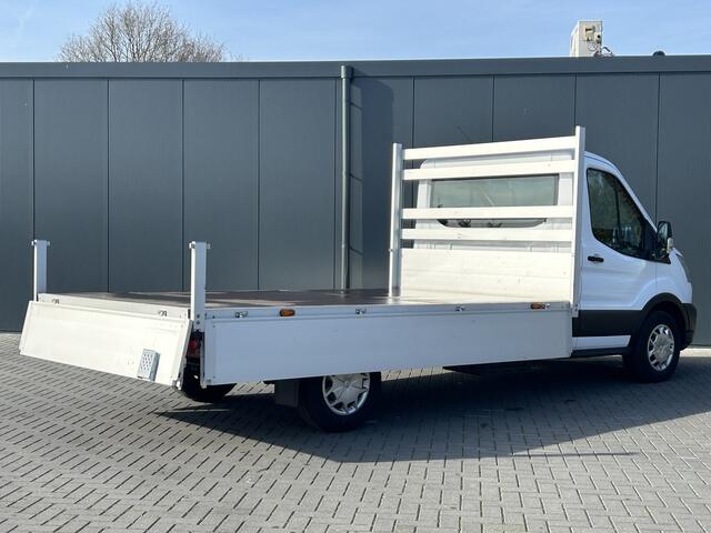 Ford TRANSIT 350 2.0 TDCI 130 PK WB 395 / 4.408 KM !! / LANGE UITVOERING PICK UP / 1e EIG. / AIRCO / CRUISE / 2.800 KG AHG