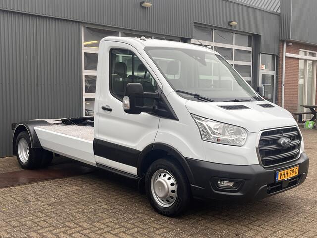 Ford TRANSIT 470 2.0 TDCI Airco Cruise control Tachograaf 3-Persoons Euro 6 Telefoonverbinding Be-combi be-trekker Koeling aansluiting Schotel Be-combi