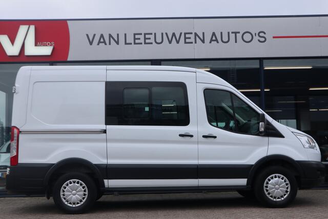 Ford TRANSIT 350 2.2 TDCI L2H2 DC Trend | Dubbel Cabine | 7 Zits | Airco | Navigatie | Camera |