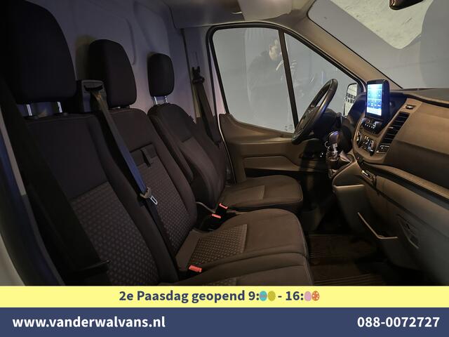 Ford TRANSIT 2.0 TDCI 131pk L3H2 Euro6 Airco | Camera | Navigatie | Android Auto | Cruisecontrol Parkeersensoren, Stoelverwarming, Verwarmde voorruit, Elektrisch verstelbare bestuurdersstoel, Bijrijdersbank