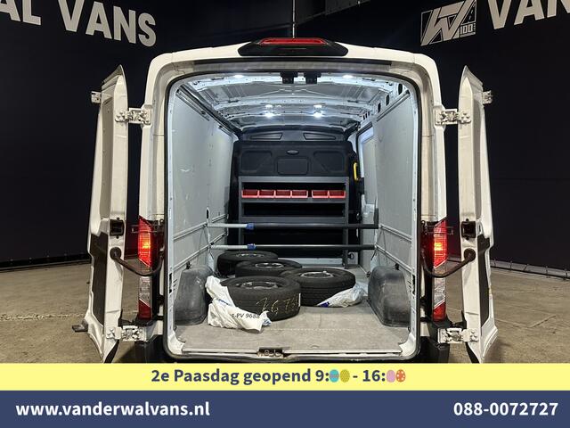 Ford TRANSIT 2.0 TDCI 131pk L3H2 Euro6 Airco | Camera | Navigatie | Android Auto | Cruisecontrol Parkeersensoren, Stoelverwarming, Verwarmde voorruit, Bijrijdersbank