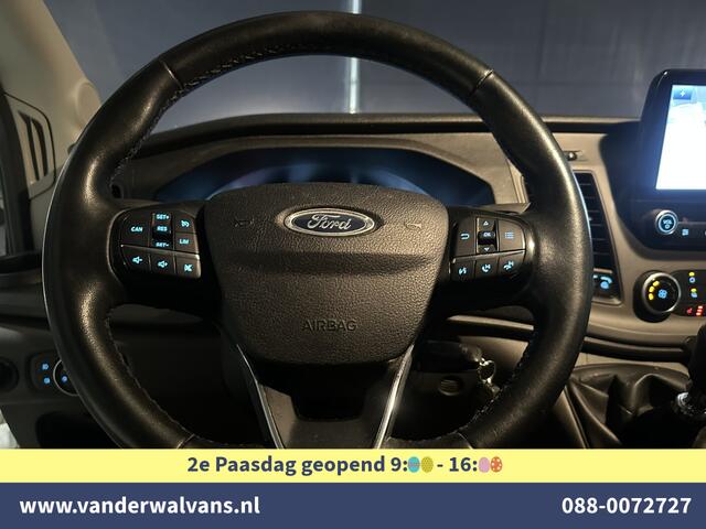 Ford TRANSIT 2.0 TDCI 131pk L3H2 Euro6 Airco | Camera | Navigatie | Android Auto | Cruisecontrol Parkeersensoren, Stoelverwarming, Verwarmde voorruit, Bijrijdersbank