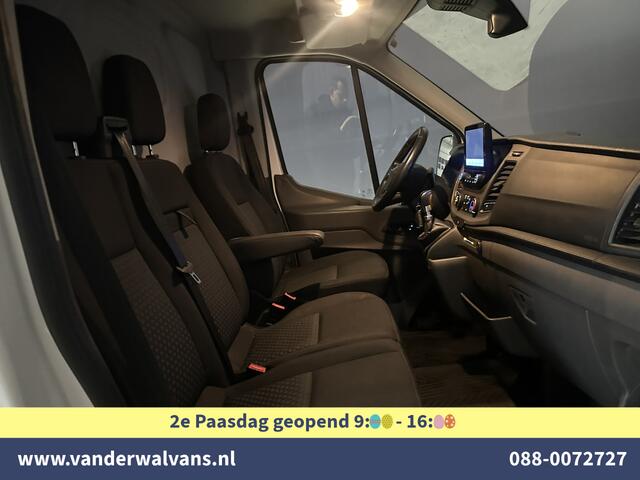 Ford TRANSIT 2.0 TDCI 131pk L3H2 Euro6 Airco | Camera | Navigatie | Android Auto | Cruisecontrol Parkeersensoren, Stoelverwarming, Verwarmde voorruit, Bijrijdersbank