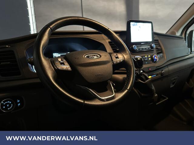 Ford TRANSIT 2.0 TDCI 131pk L3H2 Euro6 Airco | Apple Carplay | Camera | Navigatie | Stoelverwarming cruisecontrol, parkeersensoren, android auto, verwarmde voorruit, bijrijdersbank