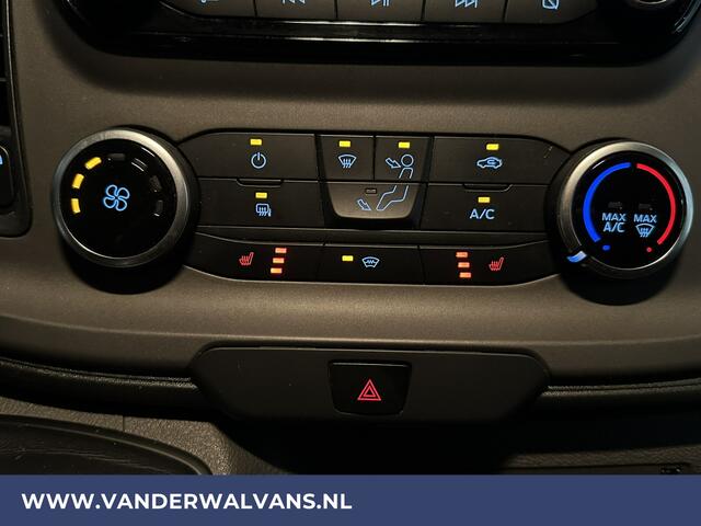 Ford TRANSIT 2.0 TDCI 131pk L3H2 Euro6 Airco | Apple Carplay | Camera | Navigatie | Stoelverwarming cruisecontrol, parkeersensoren, android auto, verwarmde voorruit, bijrijdersbank