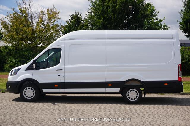 Ford TRANSIT 350L 130PK L4H3 BPM VRIJ!! 12" Sync4 Navi, Trekhaak, Stoel-Stoel!! NR. B01*