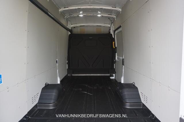Ford TRANSIT 350L 130PK L4H3 BPM VRIJ!! 12" Sync4 Navi, Trekhaak, Stoel-Stoel!! NR. B01*