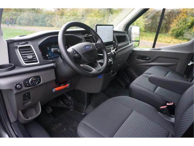 Ford TRANSIT 350L 130PK L3H2 Trend LDT BPM VRIJ!! 12" Sync Apple CP/Android A, Camera, Trekhaak!! NR. W08*