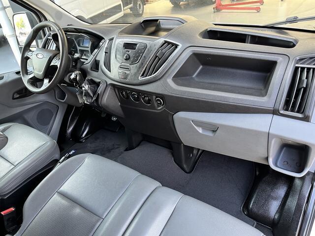 Ford TRANSIT 350 2.0 TDCI L3 DC Laadkraan Telefoonverbinding 3-Persoons Telefoonverbinding 1e eigenaar Pick up p-up bakwagen Euro 6 Bpm vrij voor ondernemers