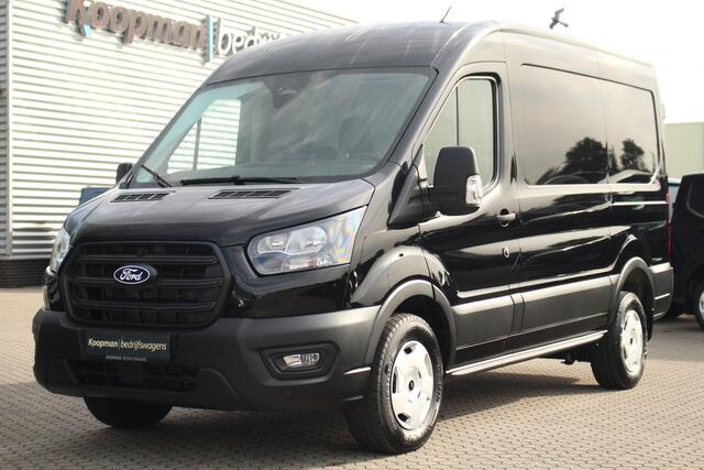 Ford TRANSIT 350 2.0TDCI 165pk L2H2 Trend | Automaat | 2800kg trekgewicht | Carplay/Android | Camera | Cruise | Sync 4 13" | Lease 717,- p/m