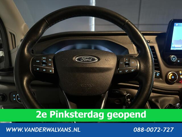 Ford TRANSIT 2.0 TDCI 130pk L3H2 Euro6 Airco | Camera | Navigatie | Cruisecontrol | Stoelverwarming Verwarmde voorruit, Parkeersensoren, Elektrisch verstelbare bestuurdersstoel, Bijrijdersbank