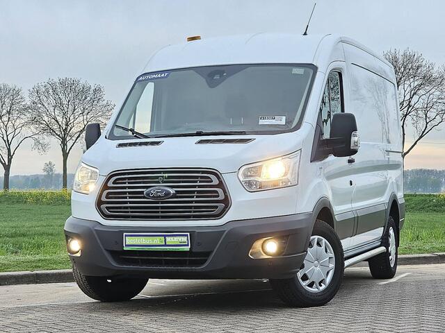 Ford TRANSIT 350 2.0 TDCI L2H2 Trend automaat, airco, navi, side bars, trekhaak, Euro6!