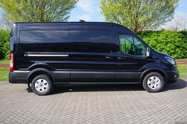 Ford TRANSIT 350L L3H2 Limited AUT-8 165PK BPM VRIJ Navi, Adap. Cruise, 360° Cam, Trekhaak, Xenon!! NR. 241
