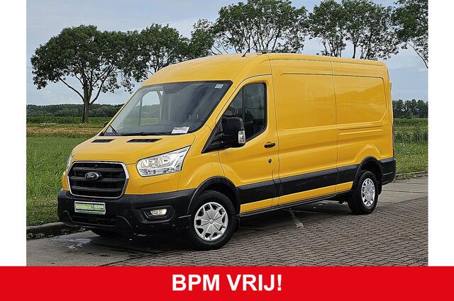 Ford TRANSIT 350 2.0 TDCI L3H2 Trekhaak NAP Airco Euro6 130Pk 1e Eigenaar Oh-Historie!