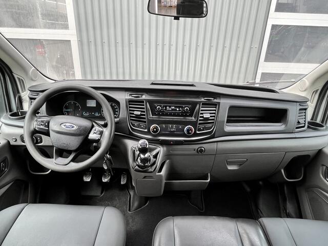 Ford TRANSIT 350 2.0 TDCI DC Laadkraan Telefoonverbinding 3-Persoons Telefoonverbinding 1e eigenaar Pick up p-up bakwagen Euro 6 Bpm vrij voor ondernemers